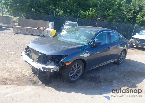 2019 Honda Civic Ex z USA, uszkodzony, nr VIN 19XFC1F32KE206858